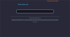 Desktop Screenshot of florentine.net